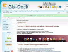 Tablet Screenshot of glx-dock.org